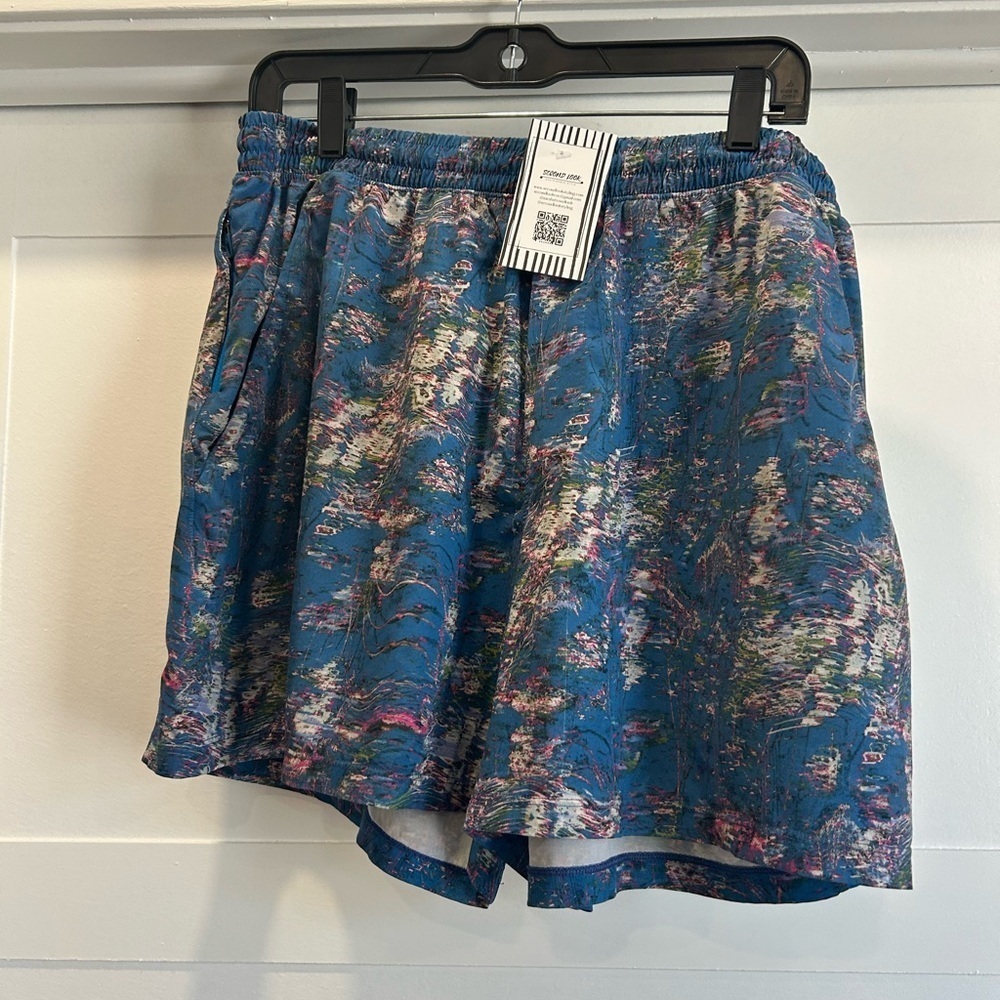 Lululemon Pace Breaker Short Speed Floral Poolside mens XL
